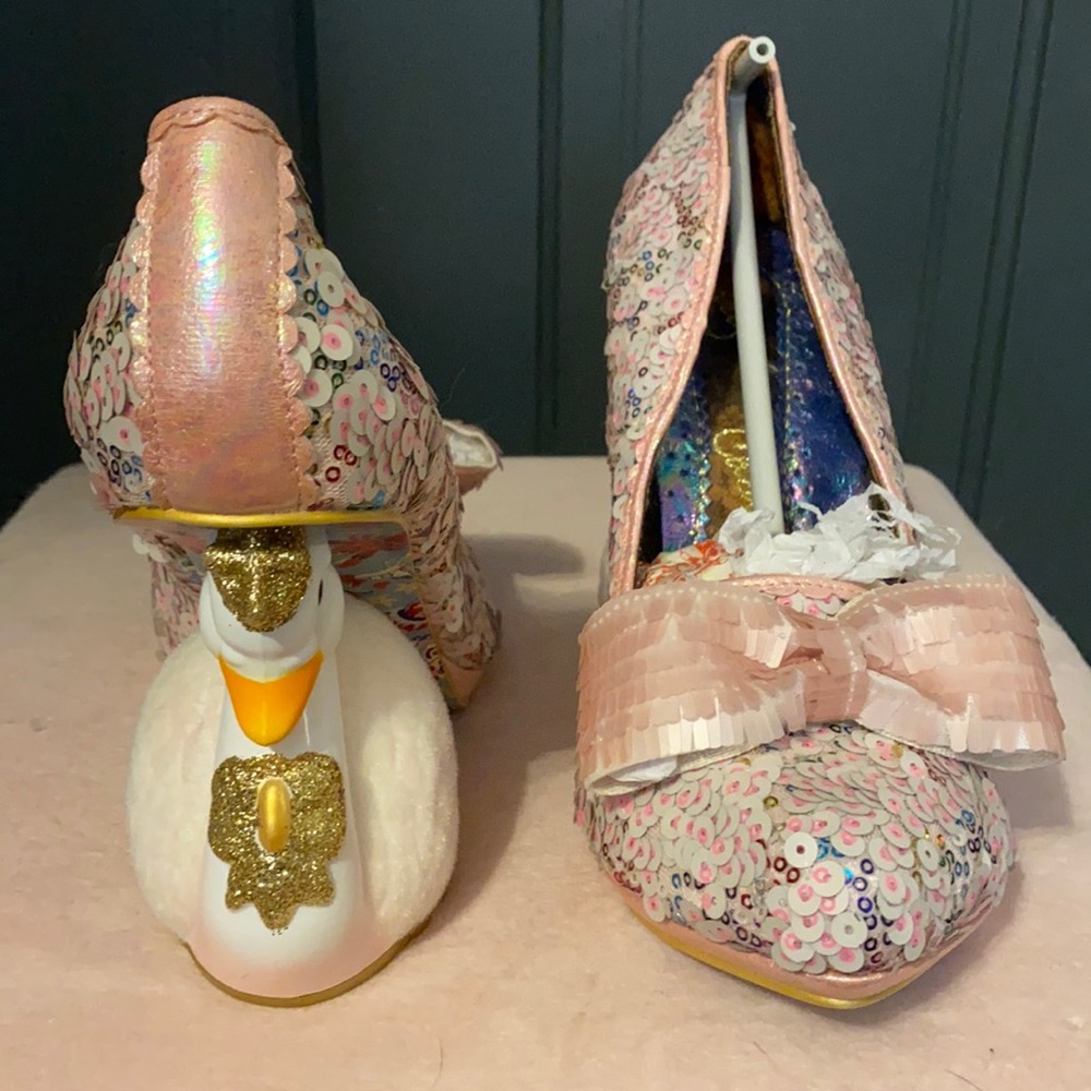 Irregular Choice swan heels